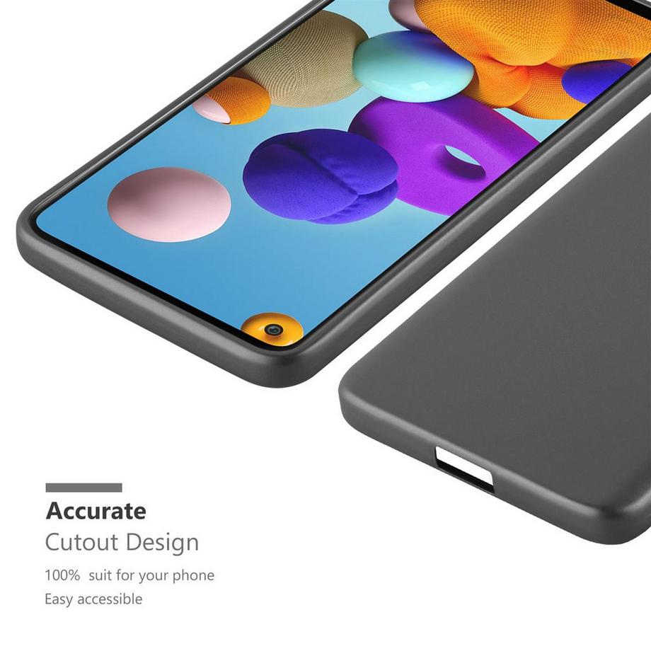 Cadorabo  Housse compatible avec Samsung Galaxy A21s - Coque de protection en silicone TPU flexible 