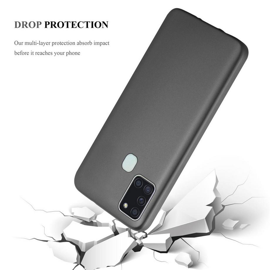 Cadorabo  Housse compatible avec Samsung Galaxy A21s - Coque de protection en silicone TPU flexible 