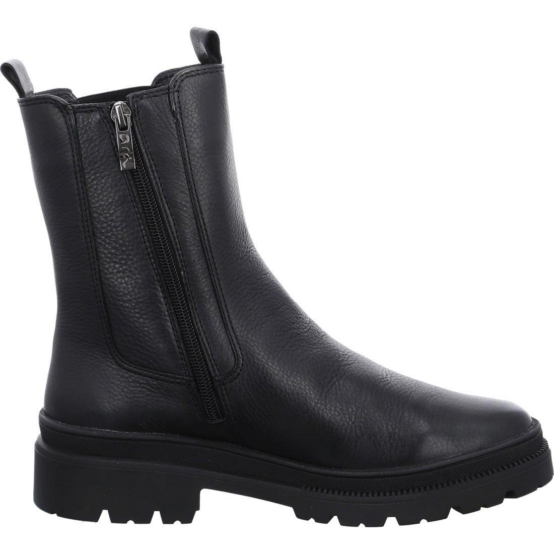 Image of Dover - Leder Stiefelette Damen Schwarz 35