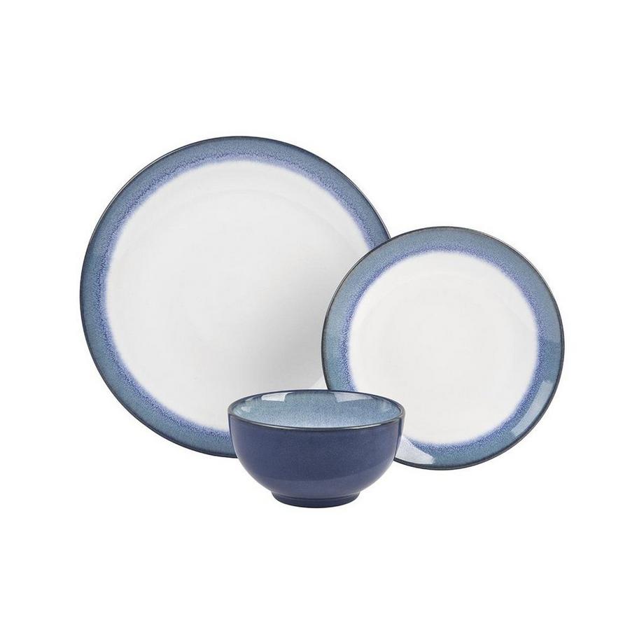 Sia  Service vaisselle SIA en grès ALGA pièces ivoire 