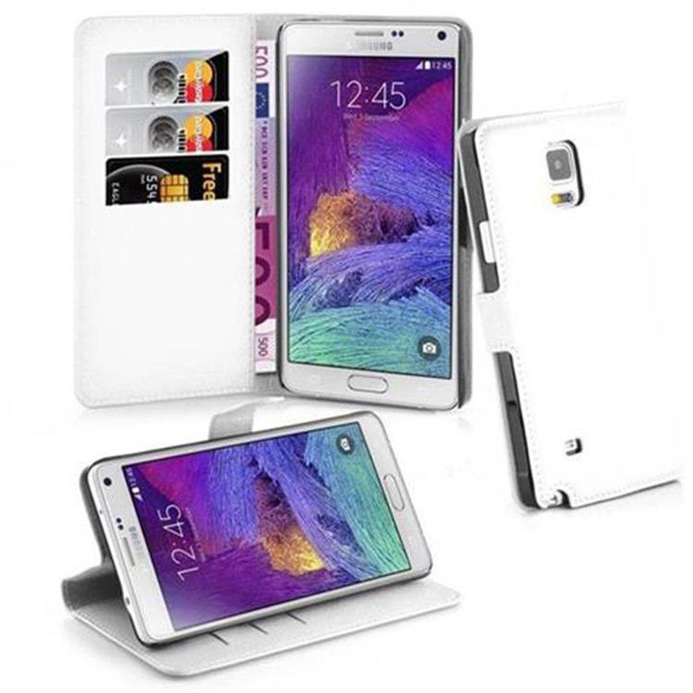 Cadorabo  Hülle für Samsung Galaxy NOTE 4 Standfunktion, Kartenfach 