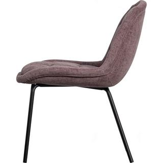 mutoni Chaise de salle à manger Crate Velvet lila  