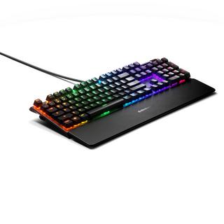 steelseries  Apex 5 Gaming Tastatur,  Hybrid Blue, RGB - schwarz 