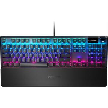 Apex 5 Gaming Tastatur,  Hybrid Blue, RGB - schwarz