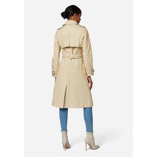 RICANO  Cappotto in pelle per donna Gloria, trench avec col revers 