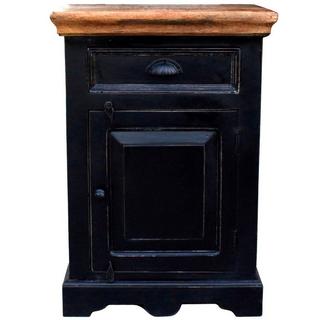 mutoni Commode Taverna couleur miel noir 50x72  