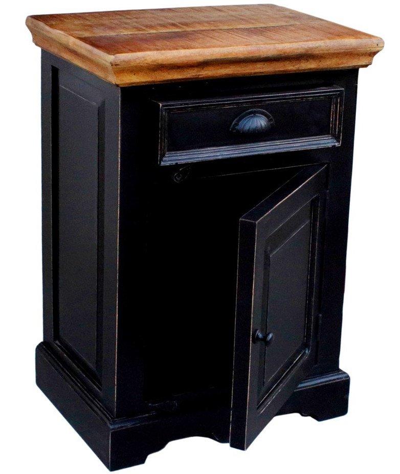 mutoni Commode Taverna couleur miel noir 50x72  