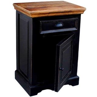 mutoni Commode Taverna couleur miel noir 50x72  