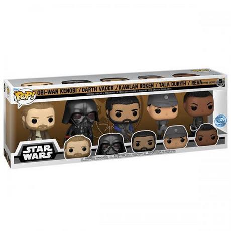 Funko  Funko POP! Star Wars Obi Wan Kenobi 5PK EXM 