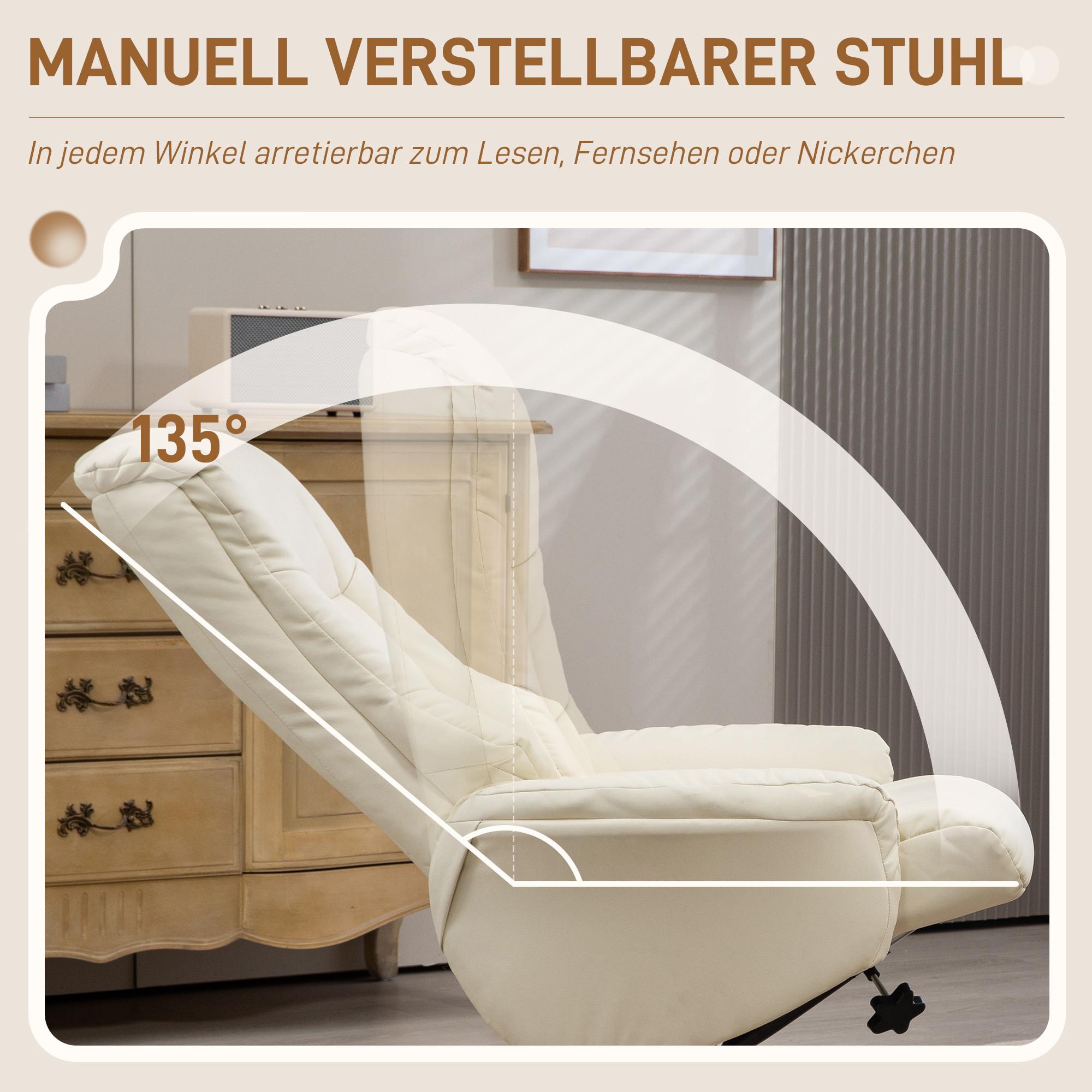 HOMCOM Fauteuil de relaxation  