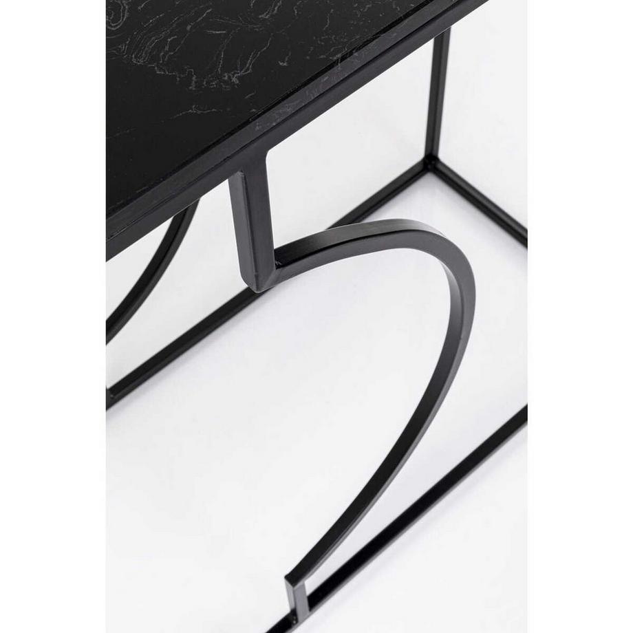 KARE Design Console Miami Loft noir 120x75  