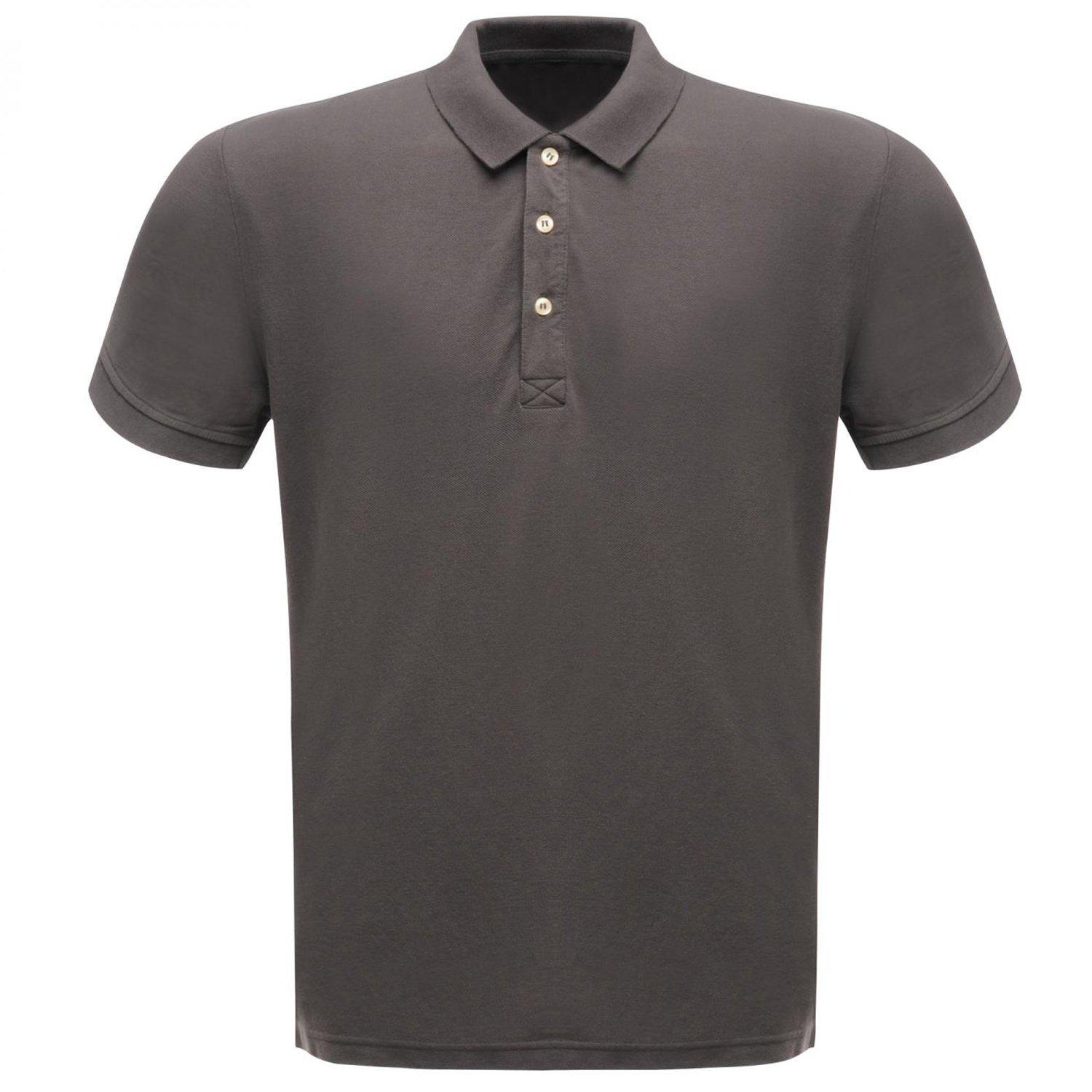 Image of Professionell Klassik Poloshirt Herren Grau XS