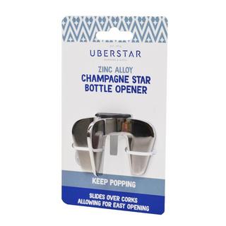 Uberstar Champagneröffner silber  