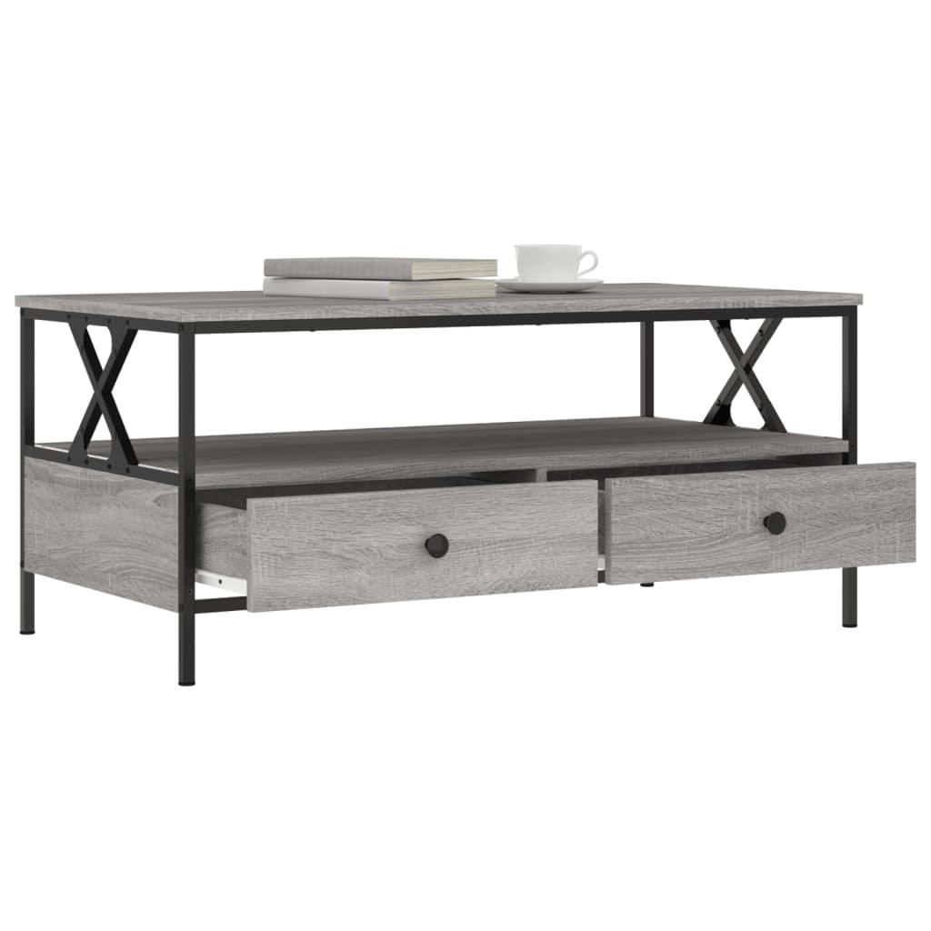 VidaXL Table basse bois d'ingénierie  