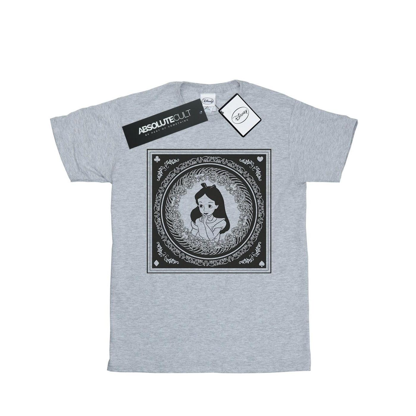 Image of Alice In Wonderland Box Tshirt Jungen Grau 140/146