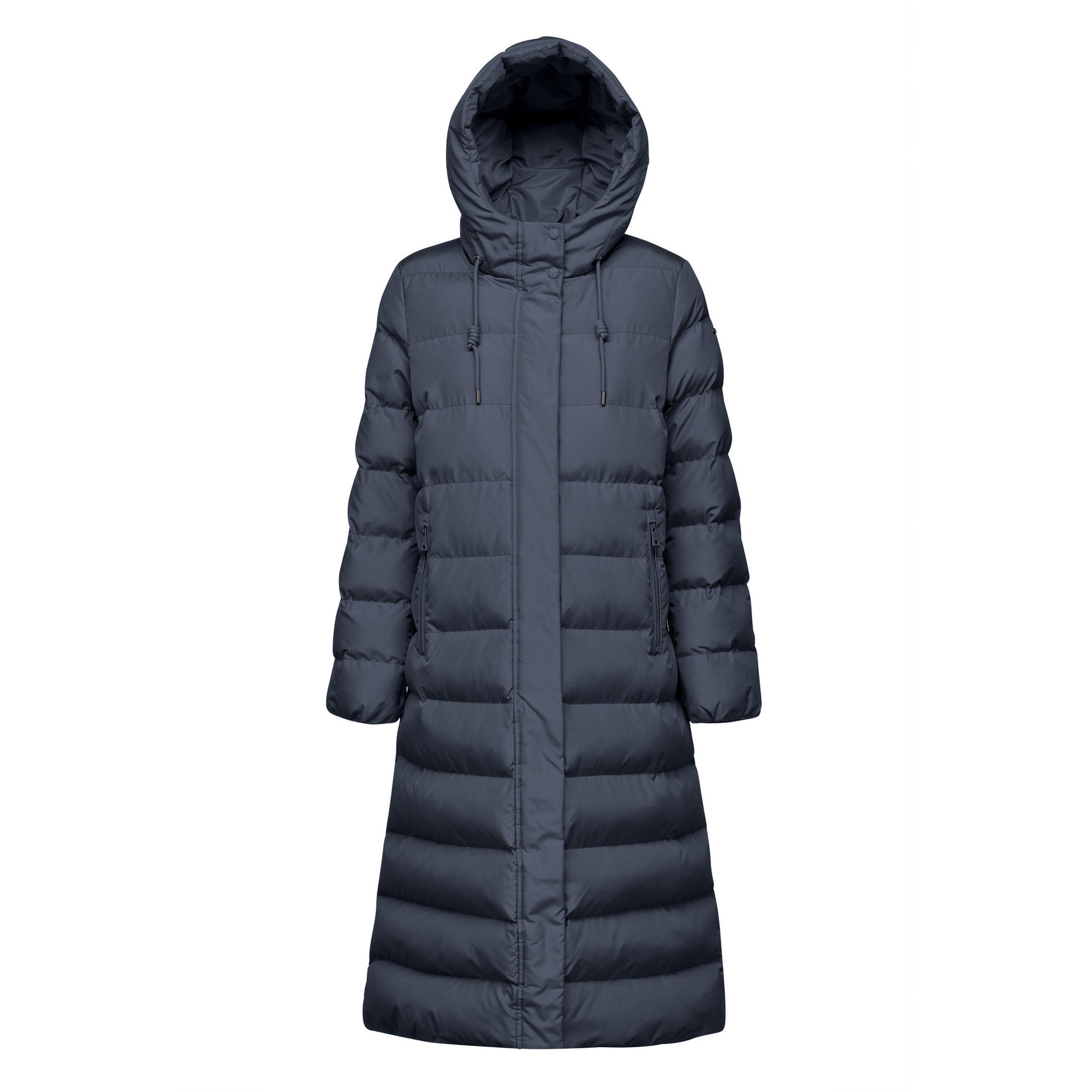 GEOX  lange daunenjacke mit kapuze, damen anylla 