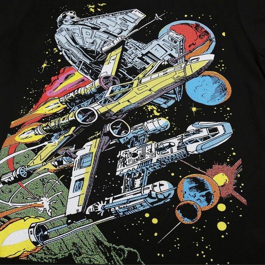 STAR WARS T-Shirt Falcon Battle  