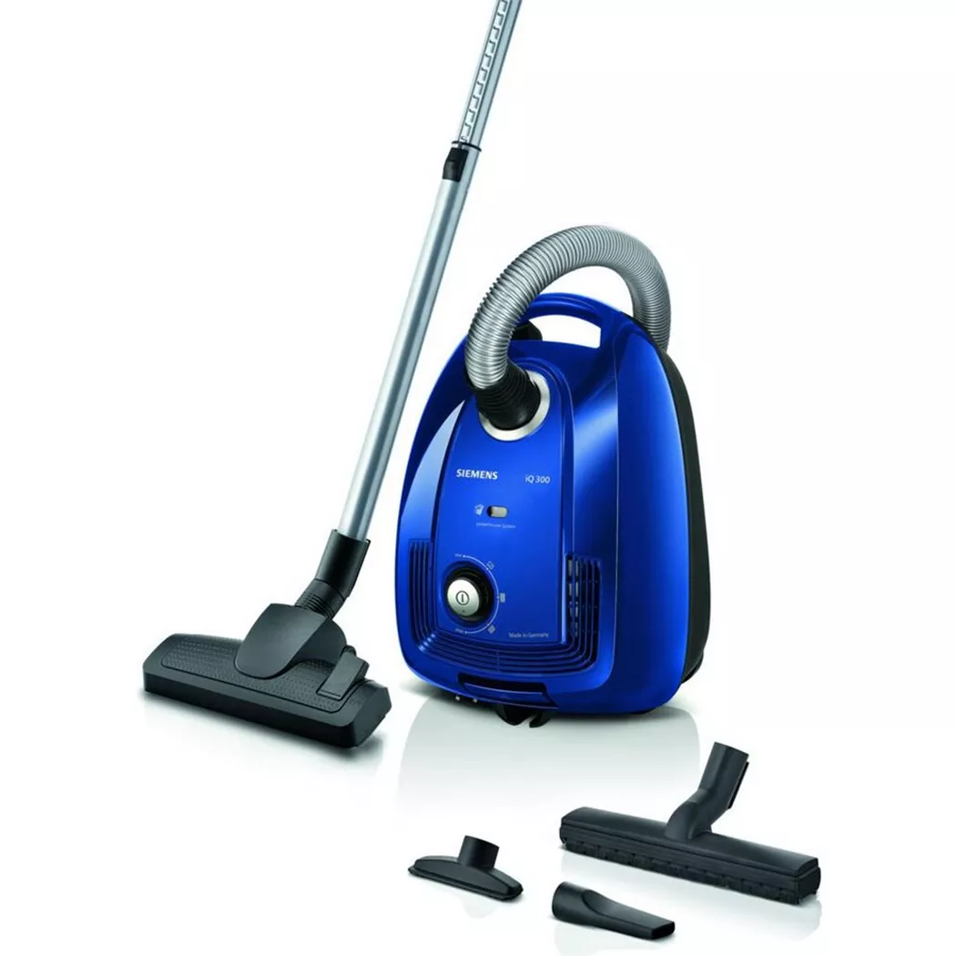 Siemens – Bodenstaubsauger iQ300 Mit Beutel, Blau, 330 mm