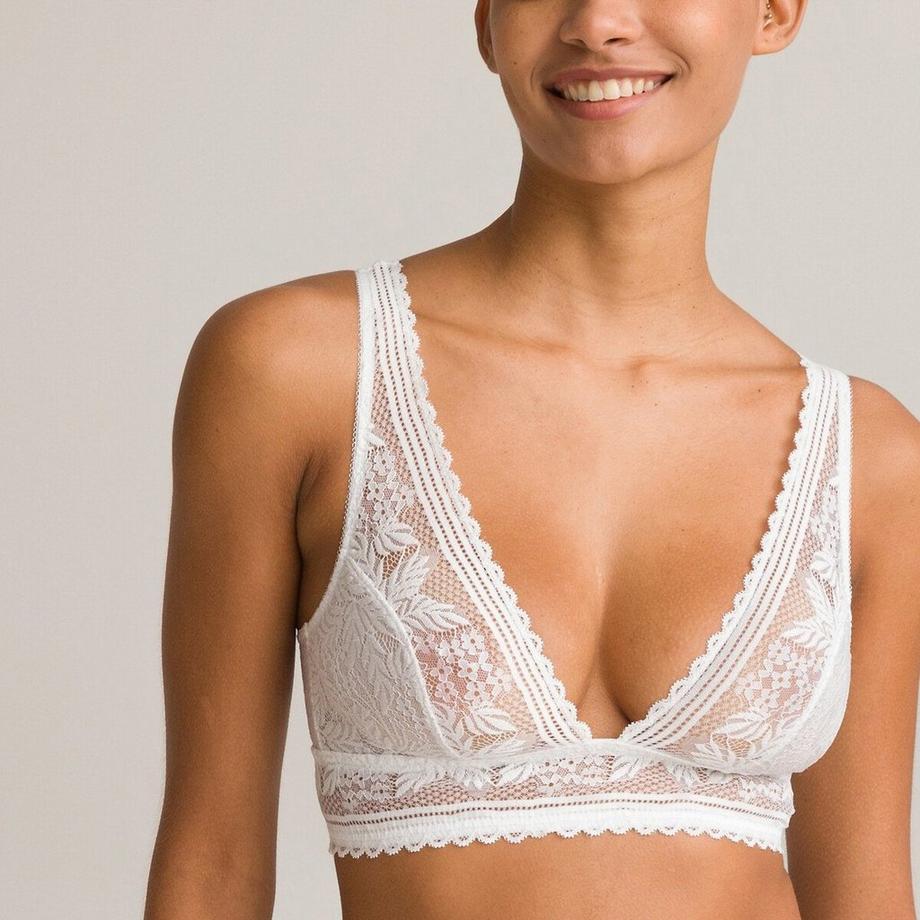 La Redoute Collections Soutien-gorge bralette Signature Jeanne en dentelle  