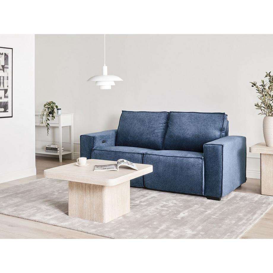 Beliani 2 Sitzer Sofa aus Stoff  NUKARI  
