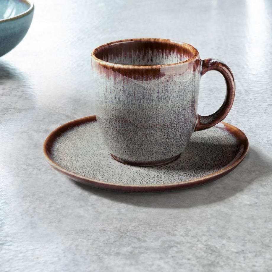 like. by Villeroy & Boch Sous-tasse à café 6 pièces Lave beige  