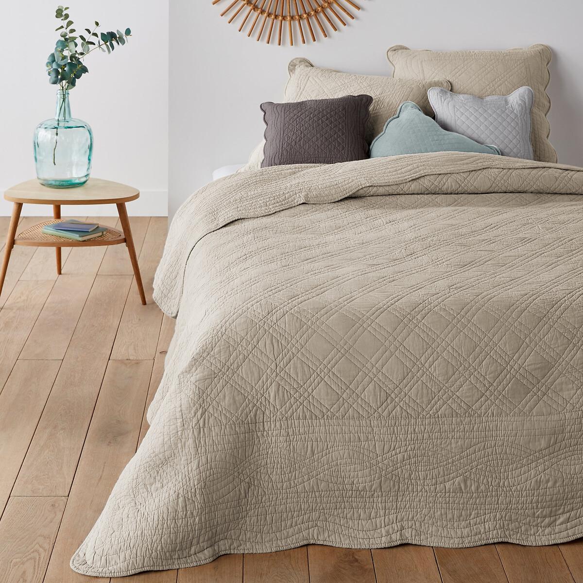 La Redoute Intérieurs Housse de coussin matelassée coton  