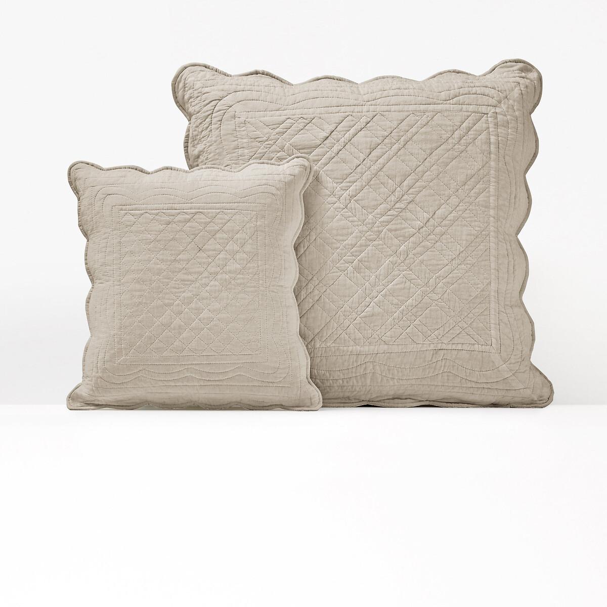 La Redoute Intérieurs Housse de coussin matelassée coton  