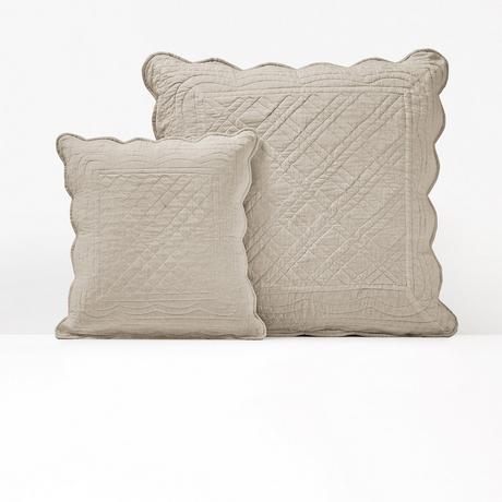 La Redoute Intérieurs Housse de coussin matelassée coton  