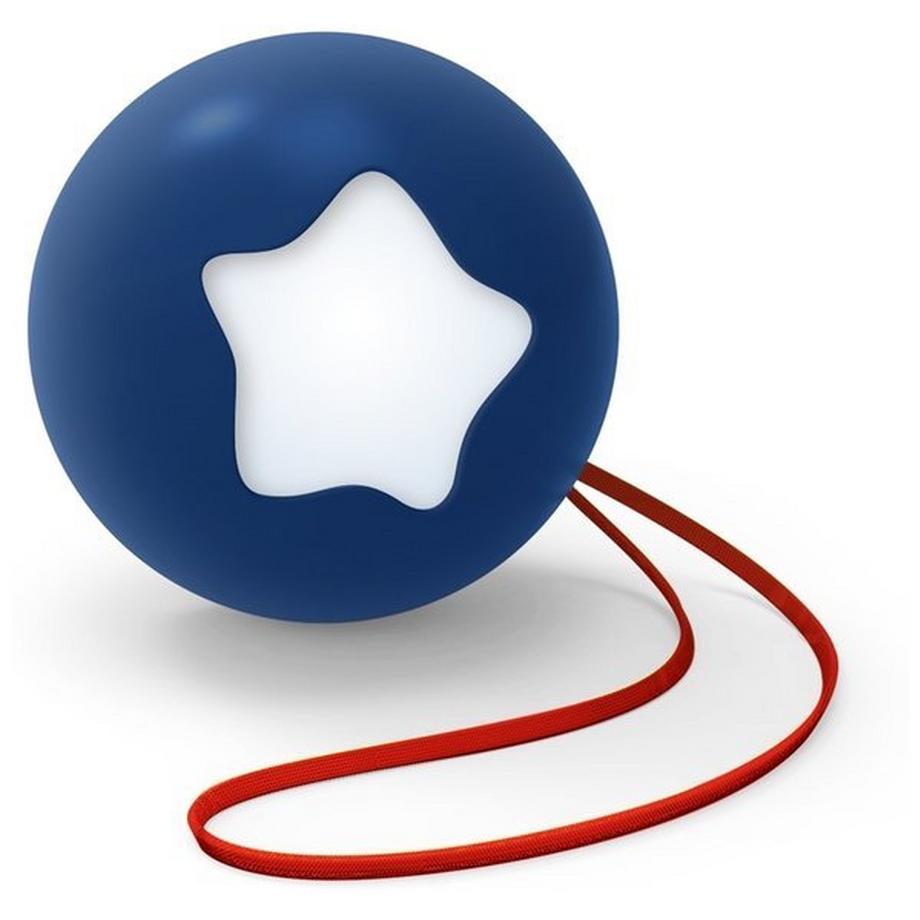 Pabobo  Nachtlicht Little Moon          blau 