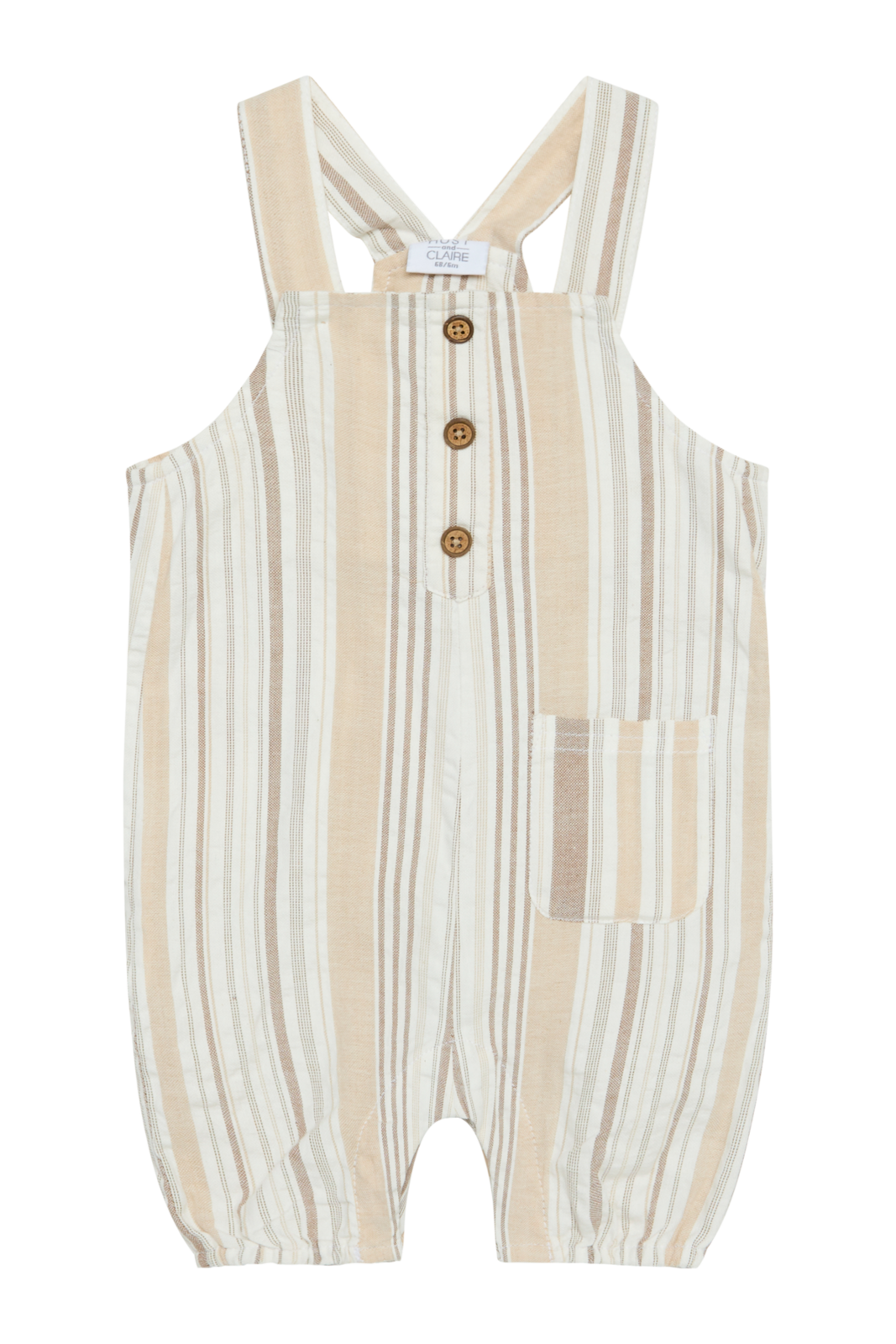 Image of Baby Latzhose Marko Unisex Beige 74