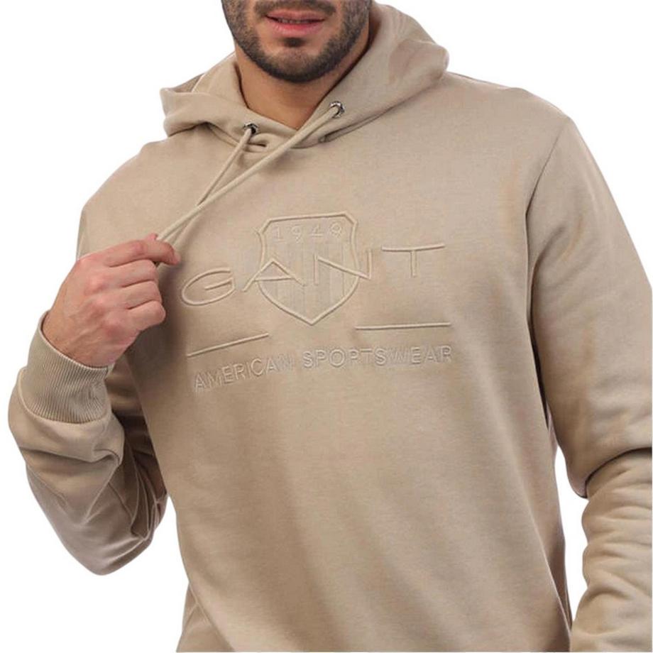 GANT Archive Shield Felpa Con Cappuccio Regolare  