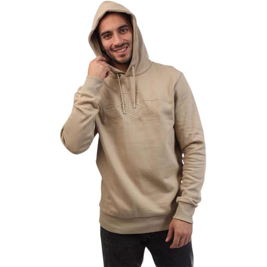 GANT Archive Shield Felpa Con Cappuccio Regolare  