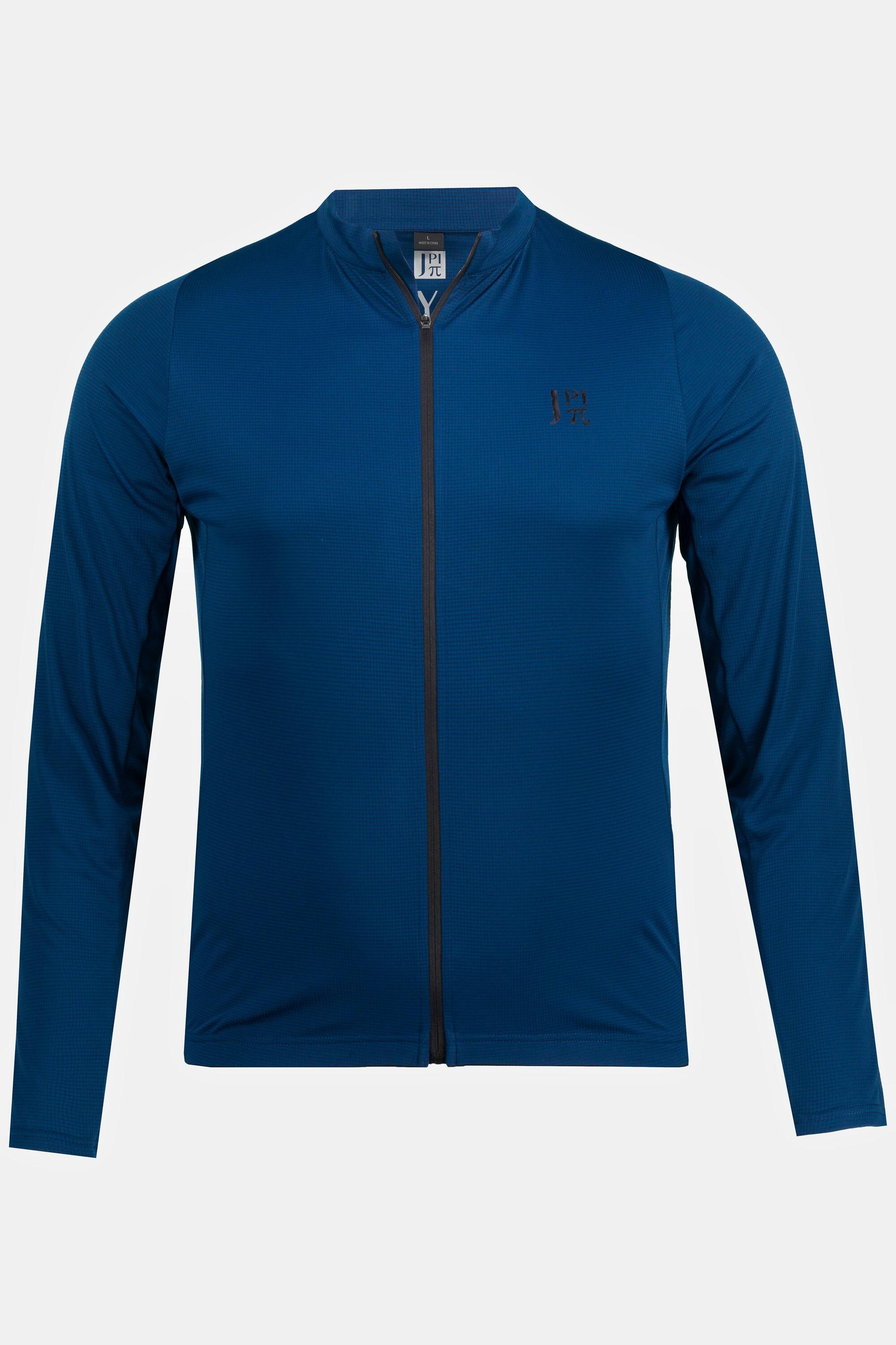 JP1880  Rad-Trikotjacke, Bikewear, Langarm, QuickDry, Rückentasche 