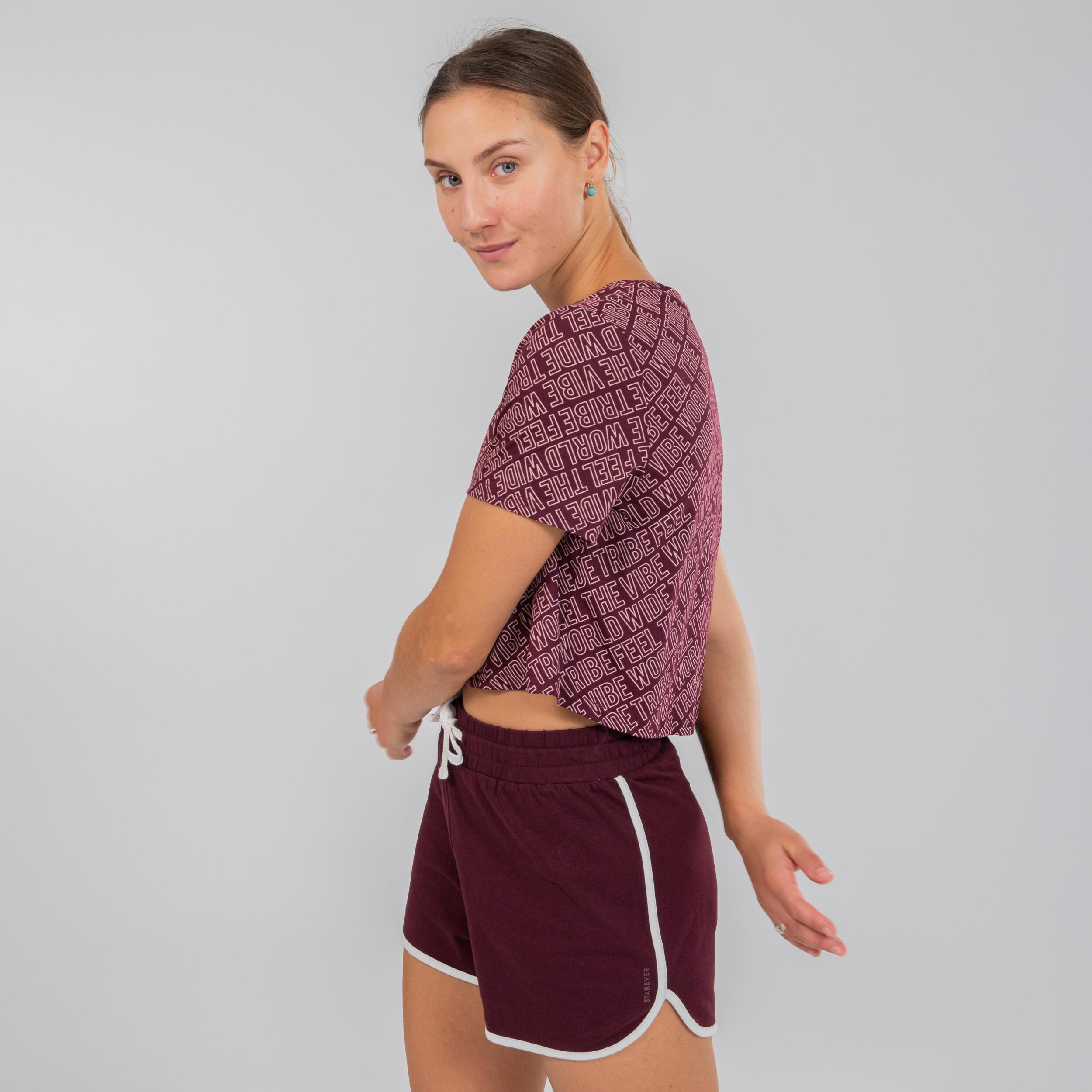 Image of Kurzarmshirt - Urban Dance Damen Bordeaux 40