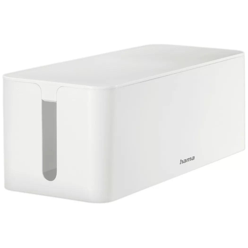 Hama 00221011 cable organizer Universal Cable box White