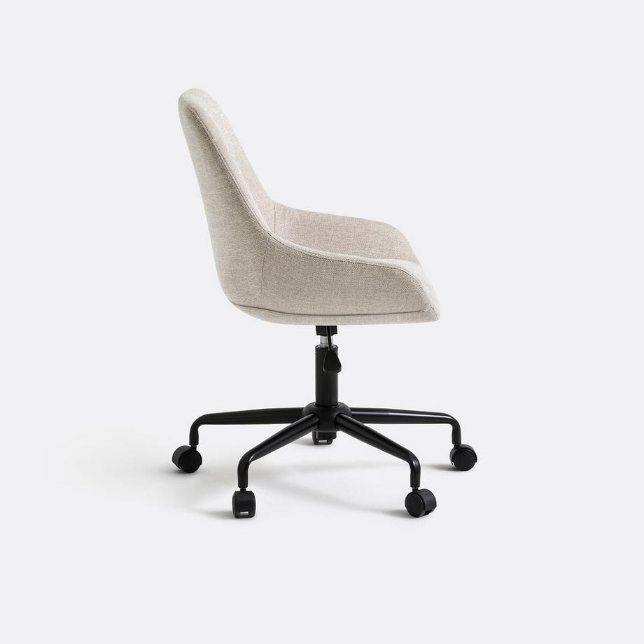 La Redoute Intérieurs Bürostuhl mit Rollen  