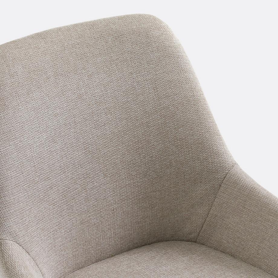 La Redoute Intérieurs Bürostuhl mit Rollen  