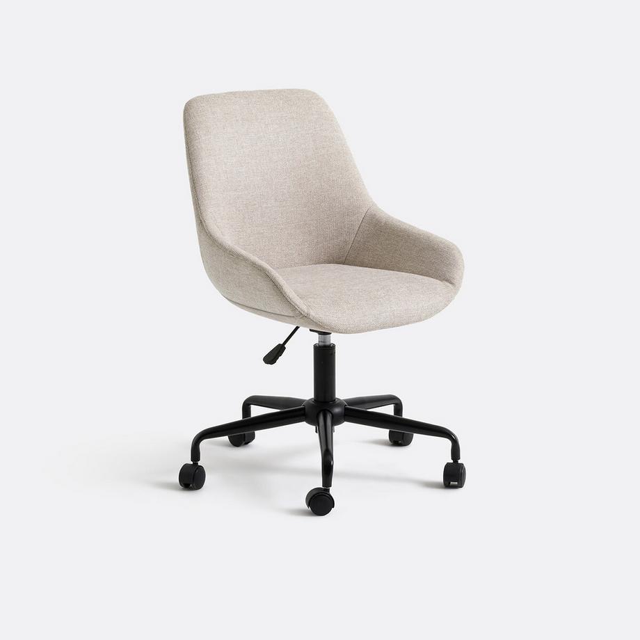La Redoute Intérieurs Bürostuhl mit Rollen  