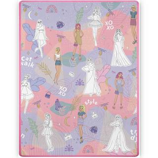 B2X Bunte und rollbare Schaumstoffmatte für Kinder, 120 x 90 x 0,3 cm – Ricokids RK-344  