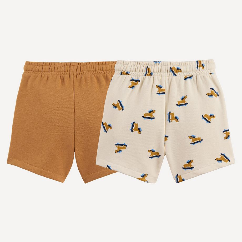 La Redoute Collections  2er-Pack Sweatshorts 