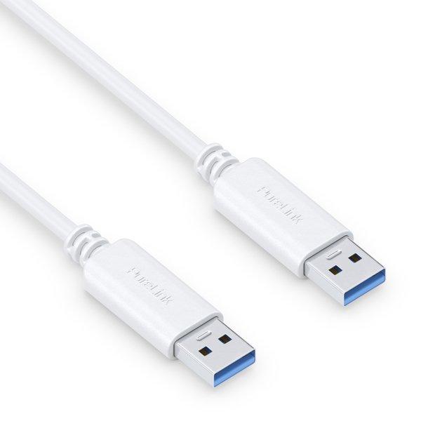 PureLink  IS2400-005 USB Kabel 0,5 m USB 3.2 Gen 1 (3.1 Gen 1) USB A Weiß 