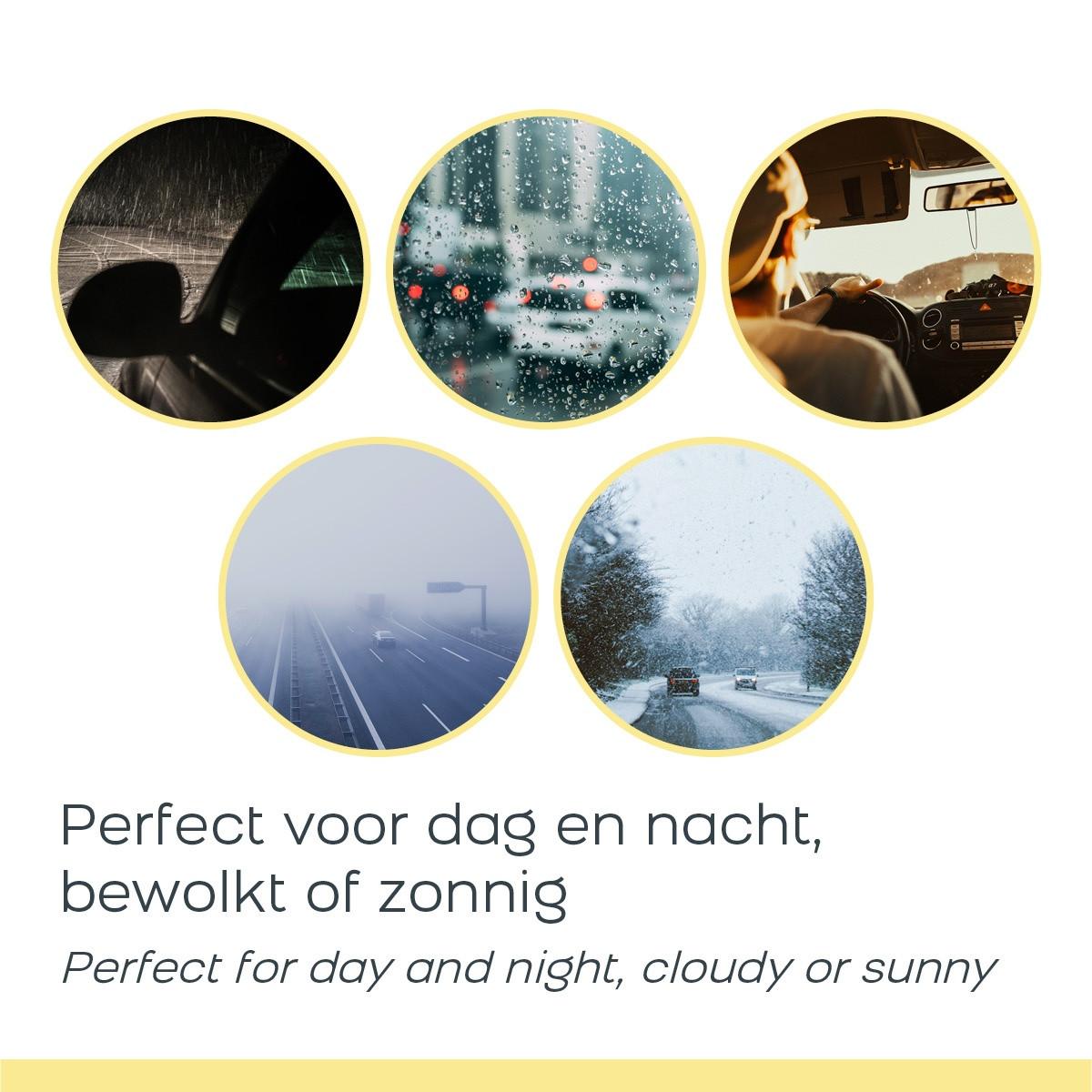 Orange Donkey HD Nachtsichtbrille Gelb  