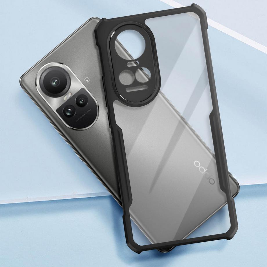 Avizar  Oppo Reno 10, 10 Pro Schutzhülle Schwarz 