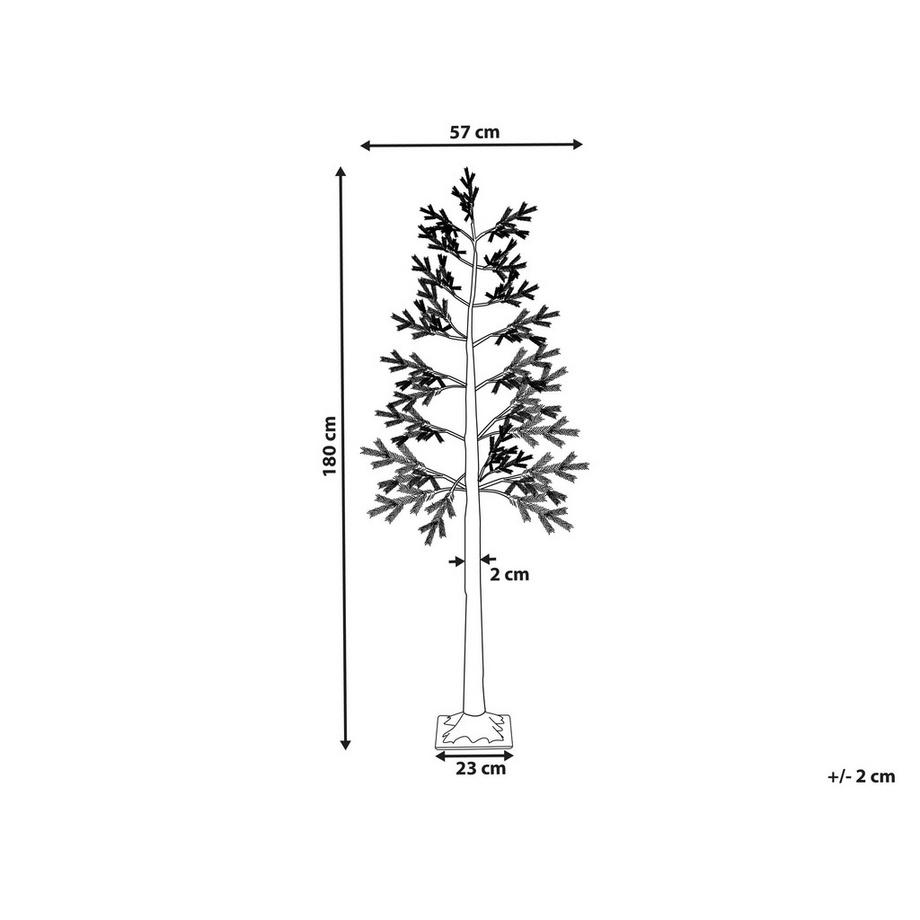 Beliani Gartendekoration aus Kunststoff ALBIONI  