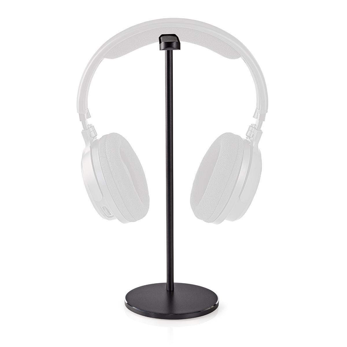 Image of Kopfhörerhalter | Aluminium | Schwarz Kopfhörerhalter | Aluminium | Schwarz