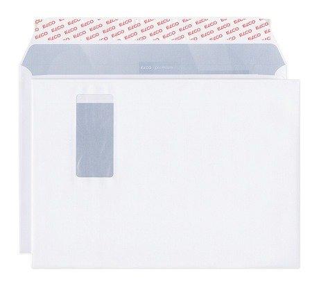 Image of ELCO Couvert Office Fenster re. C4 74522.12 120g,hochweiss,Kleber 50 Stk. ELCO Couvert Office Fenster re. C4 74522.12 120g,hochweiss,Kleber 50 Stk.