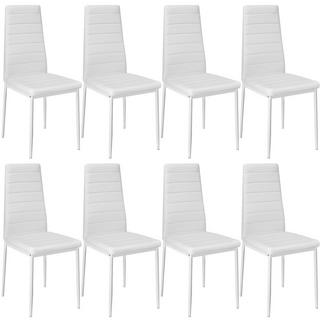 Tectake Esszimmerstühle Kunstleder  