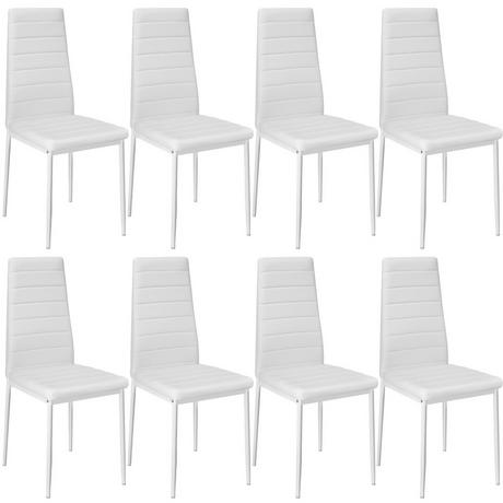 Tectake Esszimmerstühle Kunstleder  