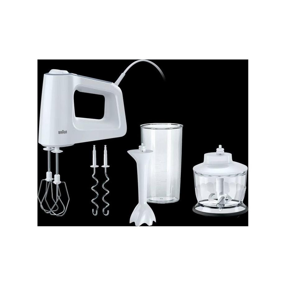 BRAUN HM 3135 MultiMix 3 Weiss-Grau  