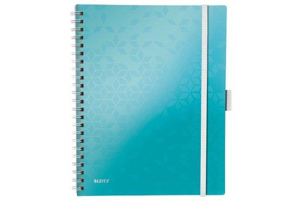 Image of LEITZ Spiralbuch WOW A4 46440051 eisblau LEITZ Spiralbuch WOW A4 46440051 eisblau